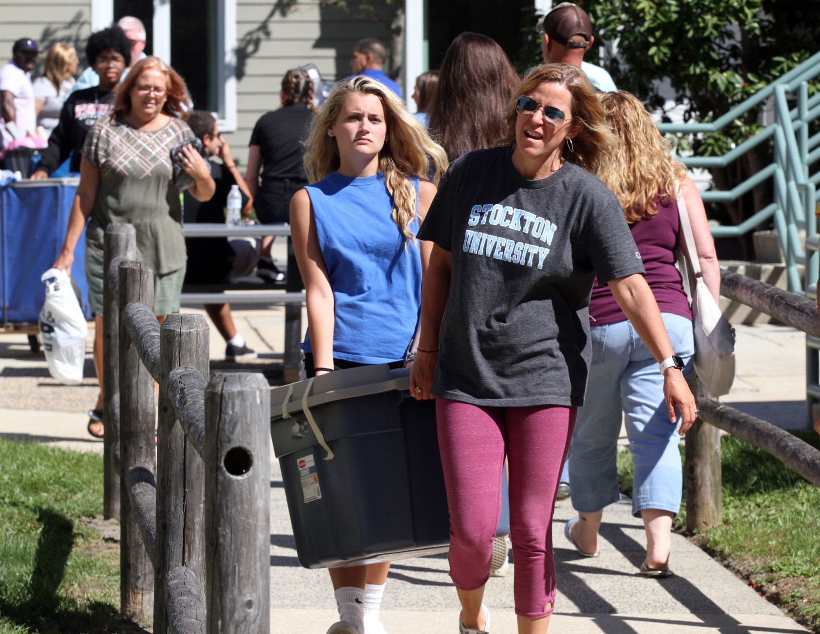 Stockton move in day